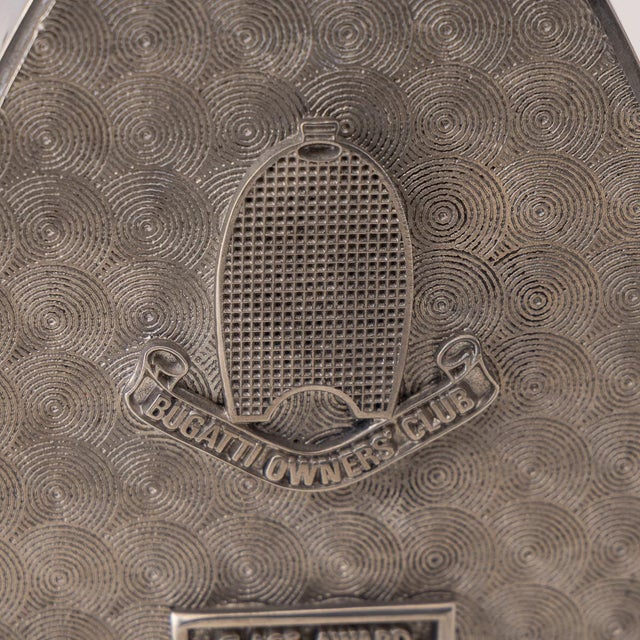 Vintage Bugatti Owners Club Radiator Clock, 1960s For Sale - Image 15 of 16