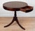 Traditional Vintage Traditional Mahogany Round Drum Table W/ Lions Head Pulls For Sale - Image 3 of 13