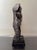 This striking mid-century modern abstract sculpture features a heavily textured, organic form that perfectly encapsulates...