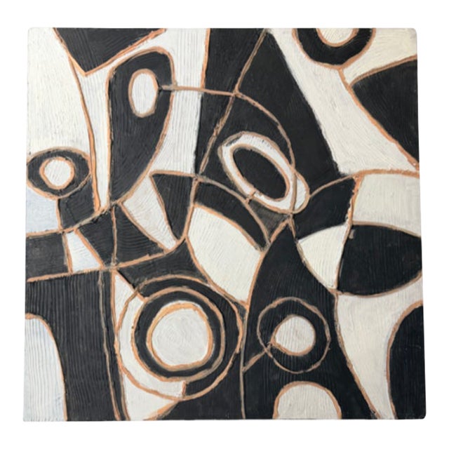 Large Contemporary Abstract Mixed-Media Painting, Bryan Boomershine For Sale