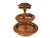 Mid 20th Century Wood Carved Lazy Susan 3 Tier Centerpiece Serving Set For Sale - Image 9 of 9