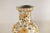 Chinese Kutani Style Ceramic Vase with Hand-Painted Butterflies and Floral Motifs For Sale - Image 3 of 12