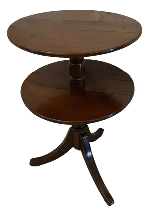 Antique Regency Dumbwaiter in Mahogany, 1869