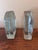 Glass Vintage Blenko Glass Elephant Bookends MCM For Sale - Image 7 of 8