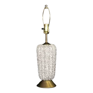 Mid 20th Century Gerald Thurston Style Dappled Ceramic Lamp