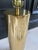 1970s 1970’s Vintage Brass Column Touch Lamp For Sale - Image 5 of 10