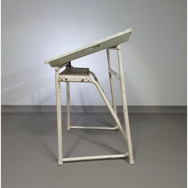 Vintage Industrial Drawing Table For Sale - Image 6 of 18
