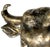 Metal Antique Silver Plate Bovine Skewer: French Figural Food Ornament For Sale - Image 7 of 10