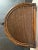 1960s Mid-Century Rattan and Cane Half-Moon Wall Table, 1960s For Sale - Image 5 of 12