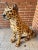 Mid-Century Modern Ceramic Leopard Statue For Sale - Image 3 of 12