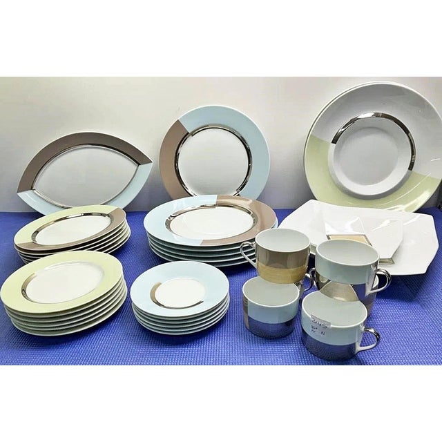 White Bernardaud Limoges Fr Fusion Platter For Sale - Image 8 of 8