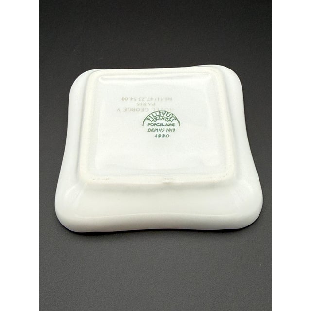 Late 20th Century George v Paris Porcelain Vide-Poche Catchall For Sale - Image 5 of 6