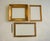 Collection of 11 Antique Gold Frames - Early 1900 - With Flexible Tabs and Backing Board For Sale - Image 9 of 14