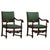 Set of French Armchairs in Oak and Wool, 1920s For Sale - Image 18 of 18