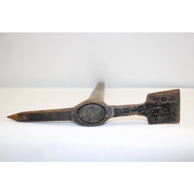 Chestnut Miners Prospectors Pick and Leather Sleeve Set B For Sale - Image 8 of 13