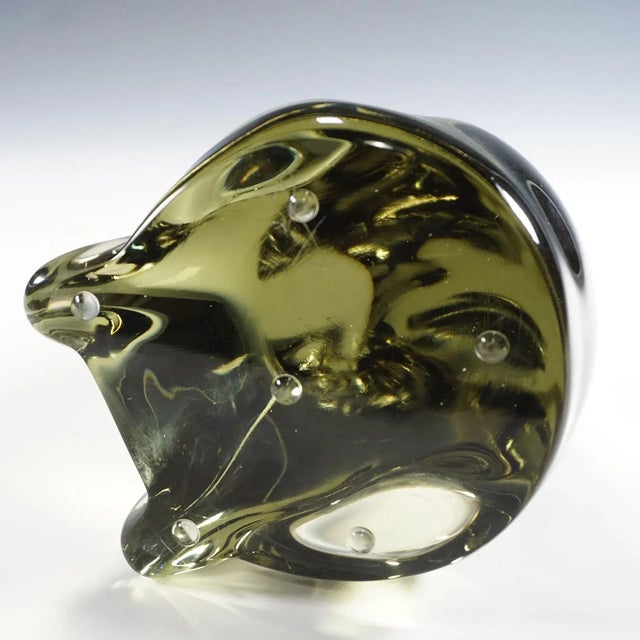 Late 20th Century Great Murano Sculpture of a Bear Designed by Livio Seguso Ca. 1970ties For Sale - Image 5 of 7
