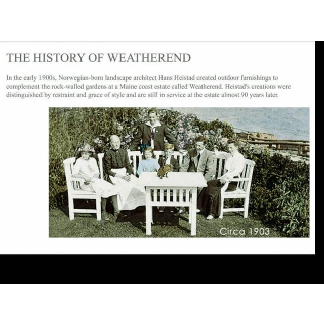 2010s 2010s Weatherend Estate "Signature Slatted" Outdoor Teak Furniture Set - 13 Pieces For Sale - Image 5 of 6