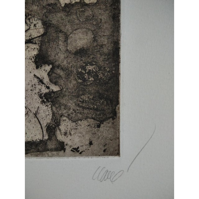 Antoni Clave, Untitled, 1990, Engraving & Lithograph For Sale - Image 4 of 6