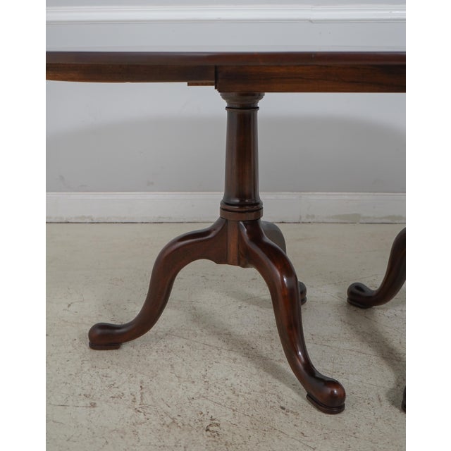 Henkel Harris Mahogany Dining Room Table W. 4 Leaves Chairish