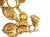 70s Chanel Bracelet Seal Charm Double C CC Gold Plated Logo Coco Vintage For Sale - Image 9 of 17