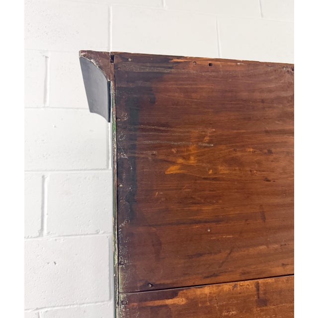 Antique Hutch 19th Century Country Farmhouse Primitive Dresser For Sale - Image 15 of 16
