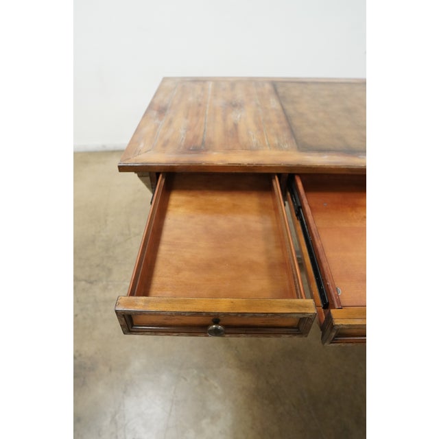 Hooker Furniture Melange Bennett X-Base Writing Desk For Sale - Image 14 of 17