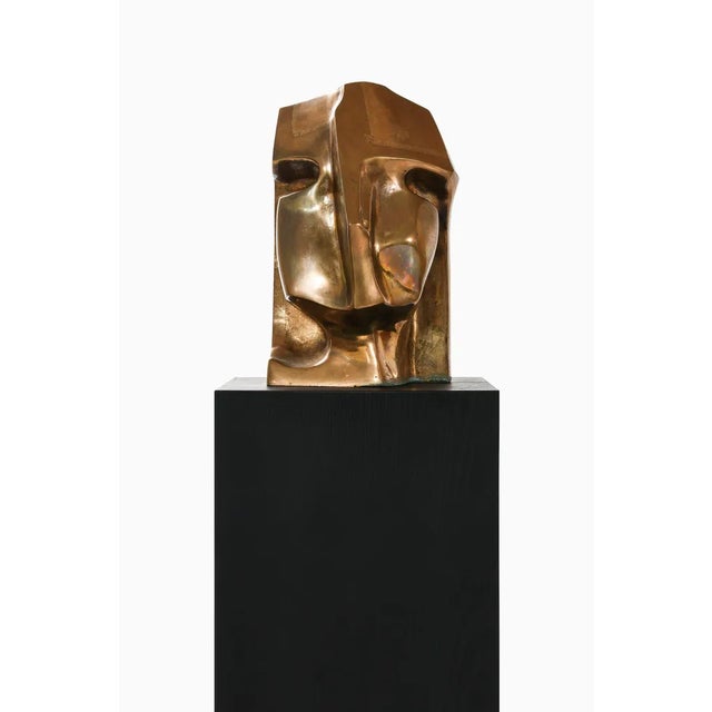 Bronze Sculpture attributed to Pipin Henderson, 1950s For Sale - Image 3 of 5