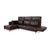 Moule Leather Corner Sofa in Brown Chrome with Manual Function from Brühl For Sale - Image 5 of 18