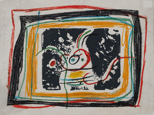 Joan Miro, L'enfance d'Ubu, Lithograph