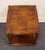 Wood Ethan Allen Collectors Classics 22" Pecan Rectangular Accent End Table W. Olive Ash Burl Veneer 13-8512 For Sale - Image 7 of 13