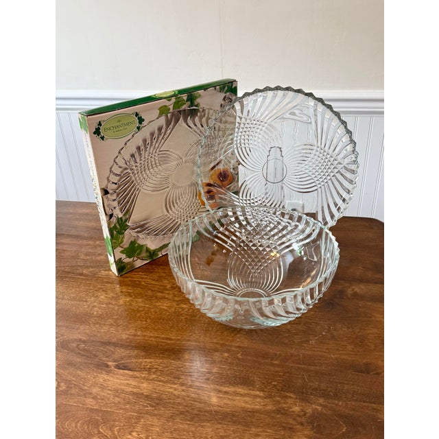 Enchantment Bowl and Platter Set - 2pcs For Sale - Image 6 of 12