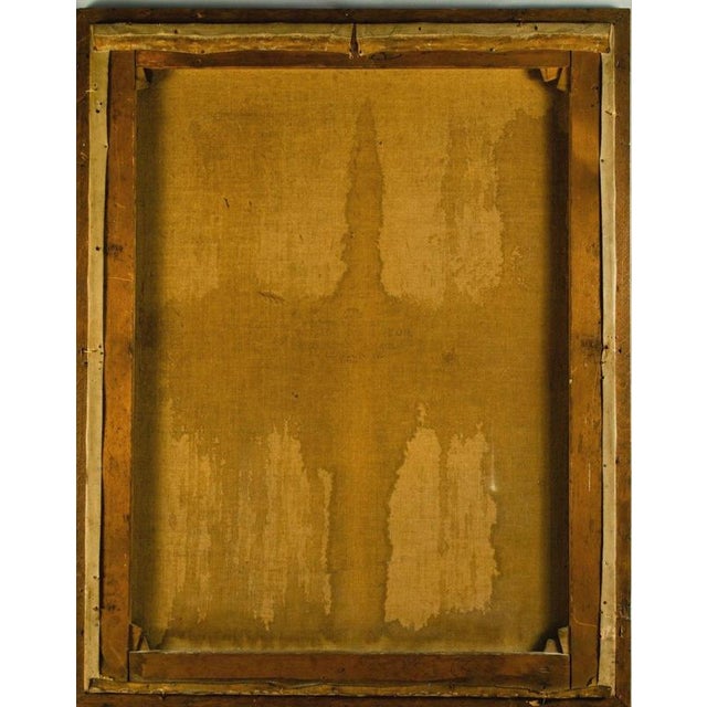 Portrait of Richard Potter, 19th Century, Oil on Canvas For Sale - Image 7 of 8