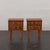 Mid-Century Modern Mid-Century Teak Bedside Tables with Rosewood Inlays, Denmark ,1960s, Set of 2 For Sale - Image 3 of 14
