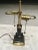 Postmodern Black Marble & Brass Desk Lamp For Sale In Denver - Image 6 of 13