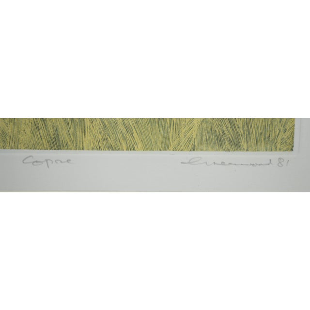 Late 20th Century Phil Greenwood (Uk B 1943) Fine Landscape Etching Signed For Sale - Image 4 of 6