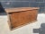 Brown Early 19th Century Primitive Petite Solid Wood Chest With Hand-Hewn Details and Exposed Dovetail Joinery For Sale - Image 8 of 8