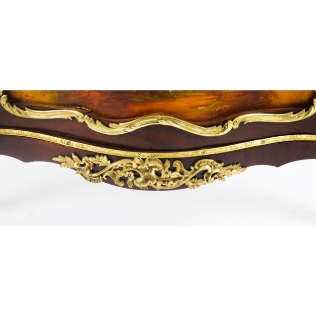 Antique 19th Century French Vitrine Display Cabinet by Vernis Martin For Sale - Image 16 of 18