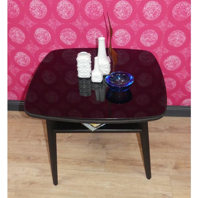 Vintage Coffee Table with Glass Top For Sale - Image 6 of 16