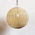 Contemporary Faux Rattan Globe Lantern For Sale - Image 3 of 10