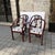 Art Deco Chairs in Upholstered in Euphoria Cubista from Misia Paris, France, 1970s, Set of 4 For Sale - Image 4 of 18