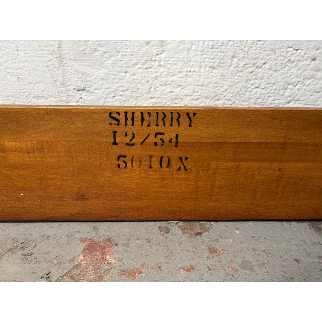 Mid-Century Modern Curved Walnut Headboard For Sale - Image 10 of 10