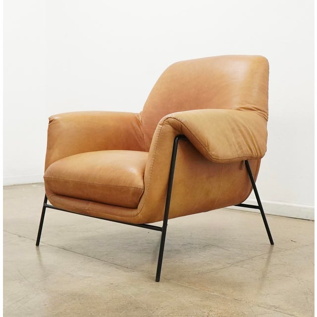 2020s Hooker Furniture Ambroise Metal Frame Club Chair For Sale - Image 5 of 17