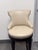 Traditional Century Furniture Tracy Leather Swivel Bar Stool For Sale - Image 3 of 12