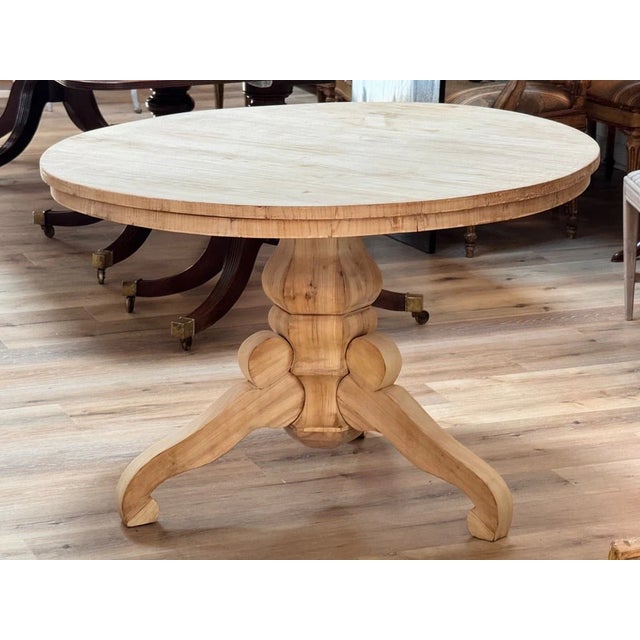 Biedermeier Biedermeier Fruitwood Tilt Top Round Breakfast Table, 19th C For Sale - Image 3 of 12