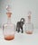 Italian Peach Pink Decanters / Bottles in Handblown Glass, 1930s, Set of 2 For Sale - Image 9 of 18