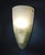 Late 20th Century 20th Century Frosted Shield Sconces, a Pair For Sale - Image 5 of 9