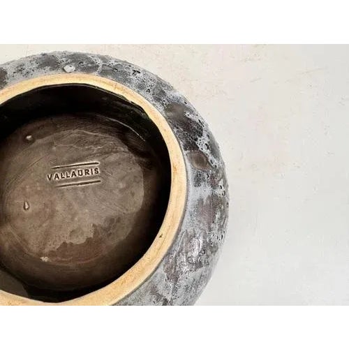 Gray French Ceramic Ashtray, 1960 For Sale - Image 8 of 9