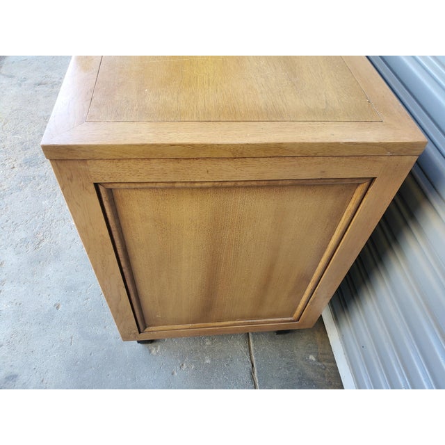 1950s Large Bleached Mahogany Dresser by American of Martinsville For Sale - Image 12 of 18