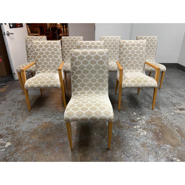 Design Plus Gallery presents the Ceylon Dining Chairs from Creative Elegance. This set includes 8 side chairs and two...