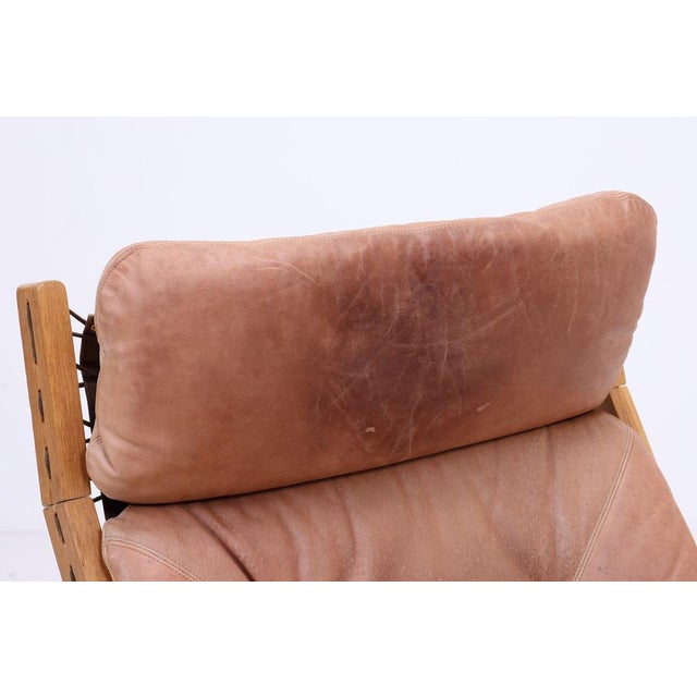 1960s Vintage Hunter Chair in Leather by Torbjørn Afdal, 1960s For Sale - Image 5 of 18